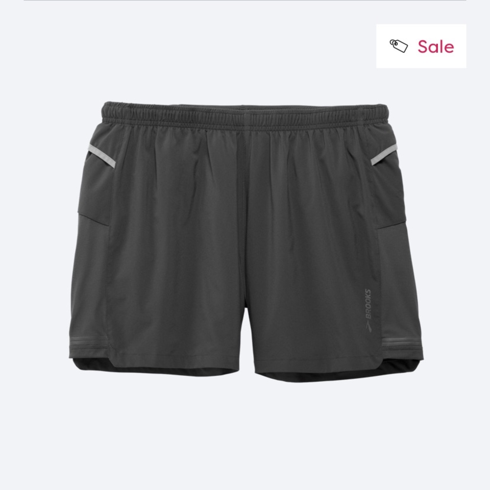 NWT Brooks Sherpa 5” Men’s running shorts
